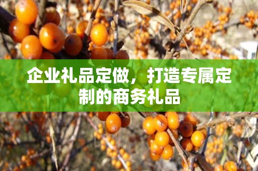 企业礼品定做，打造专属定制的商务礼品